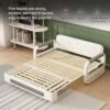 Foldable Sofa Bed with 2 Pillows, Couches and Sofas for Living Room Bedroom, Sleeper Sofa Chair Recliner Lounge (62.2")